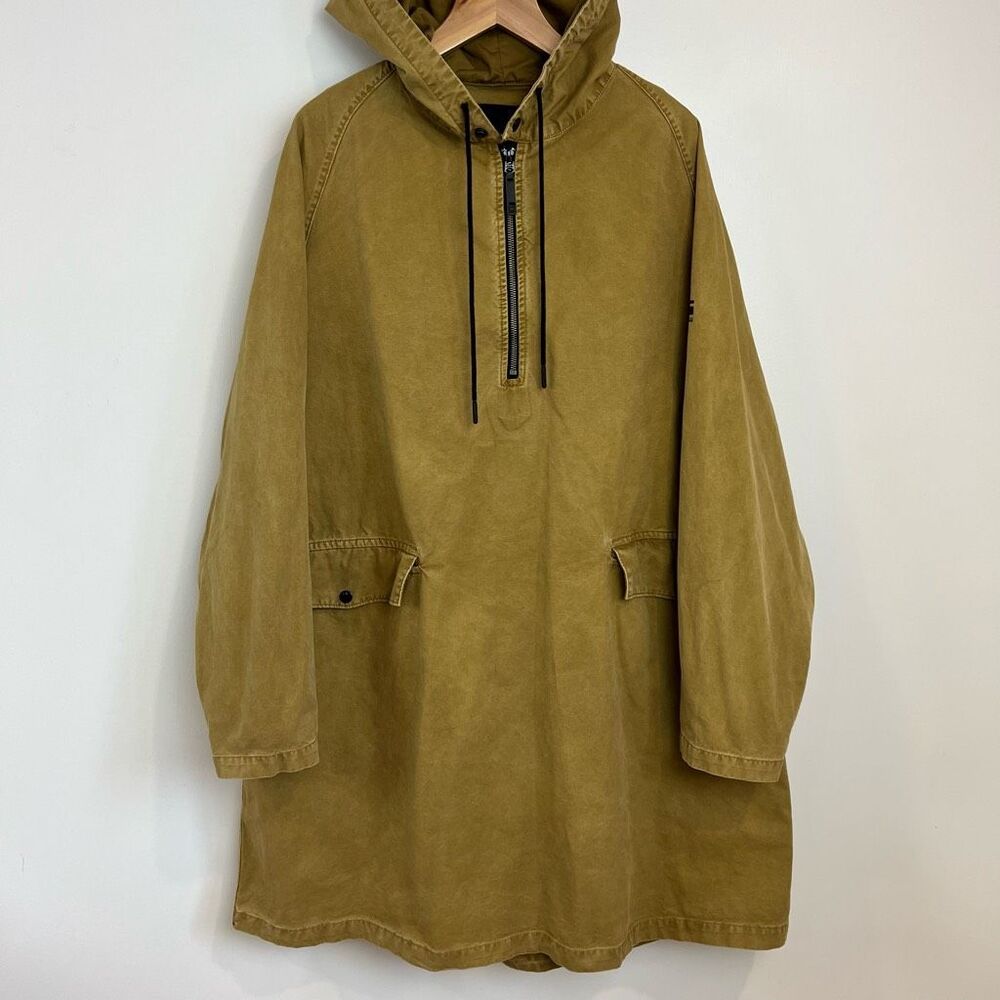 Brand New G-Star RAW by PW Keewatin Men’s Medium DK Fall Tan Anorak Jacket Coat